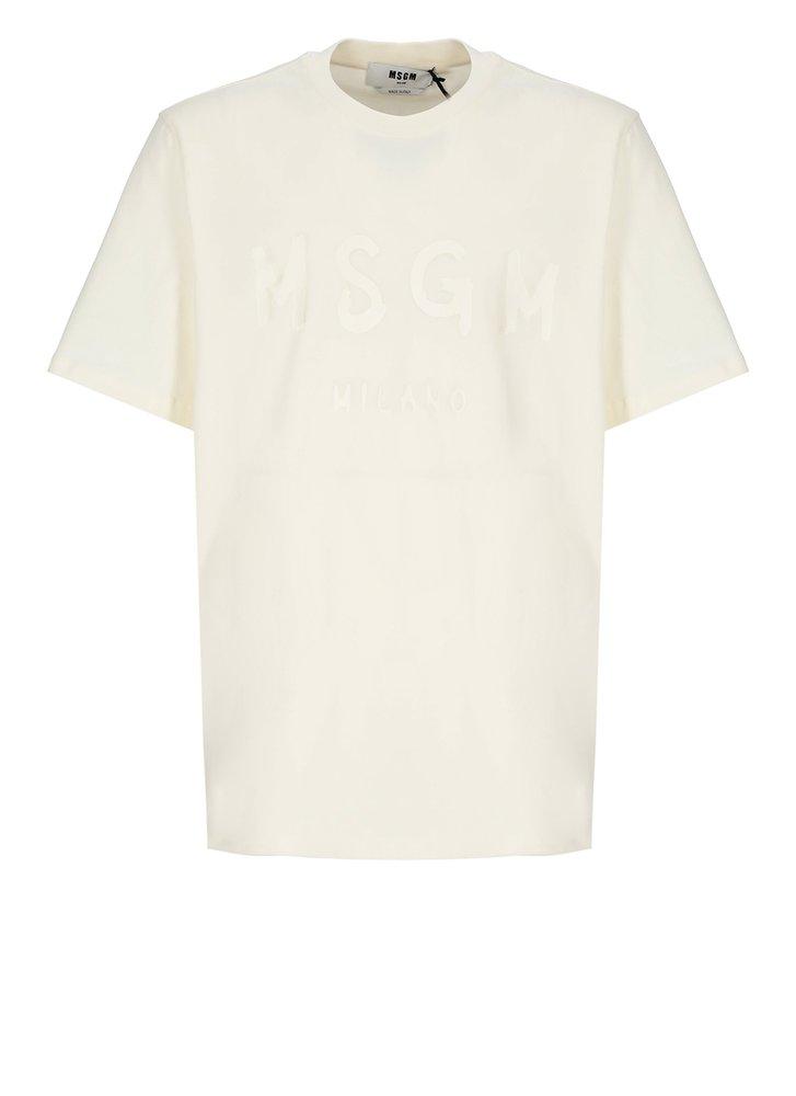 msgm white t shirt