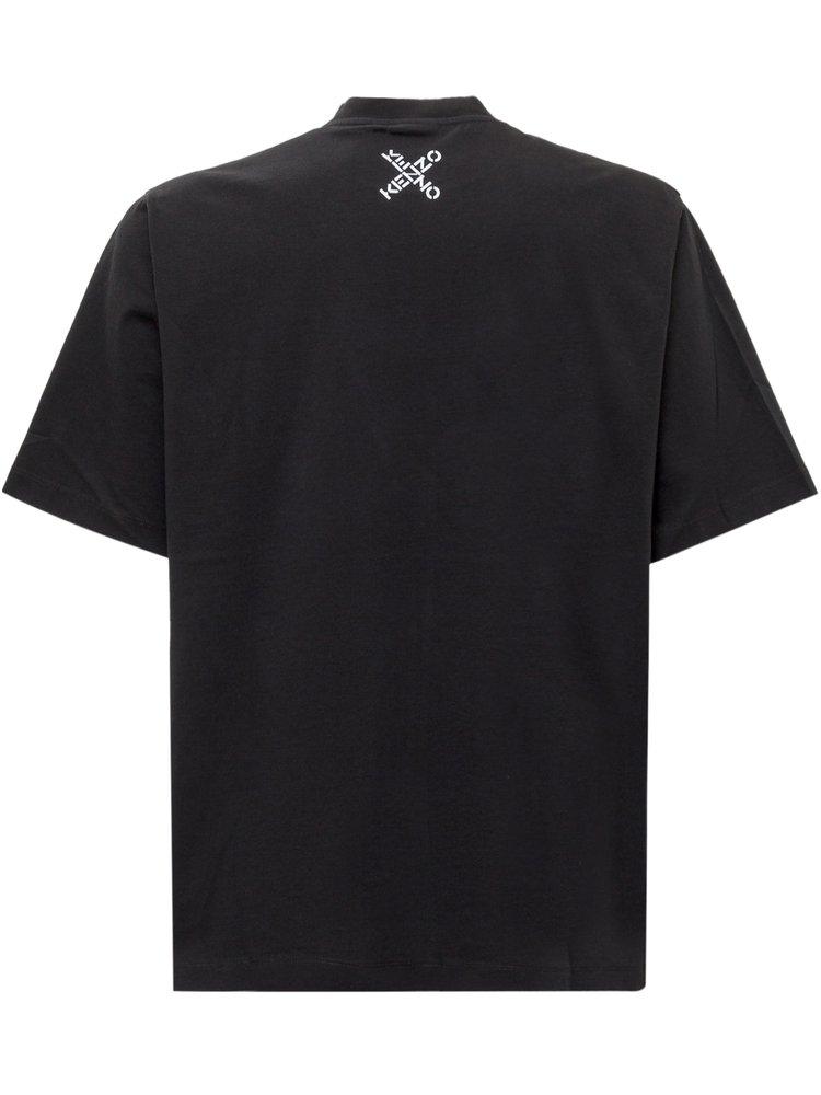 KENZO Sport Oversized T-shirt in Black for Men | Lyst