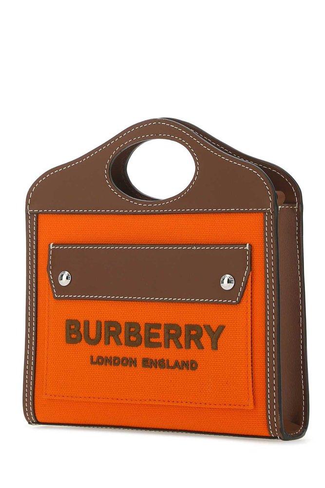 Burberry Handbags. in Orange | Lyst