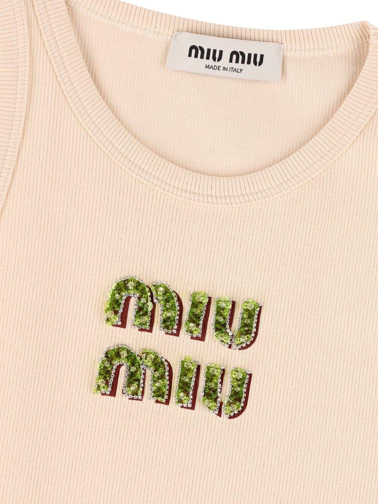 miu miu ニット　Ron Herman BIOTOP Deuxieme C クリアコットン ミドルゲージ ニットプルオーバー｜ebure