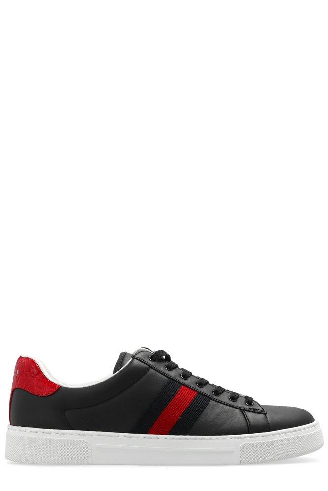 Gucci black shop ace sneakers