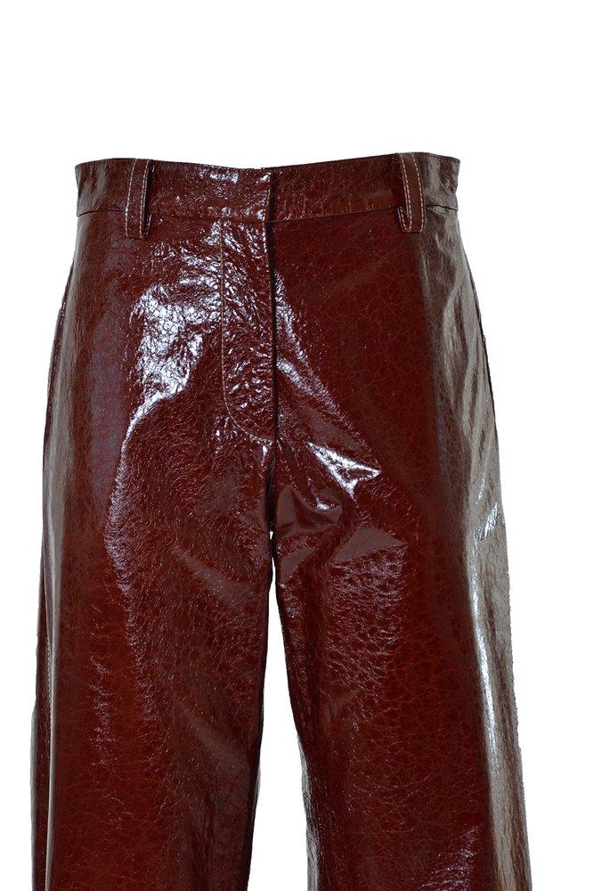 missoni leather pants