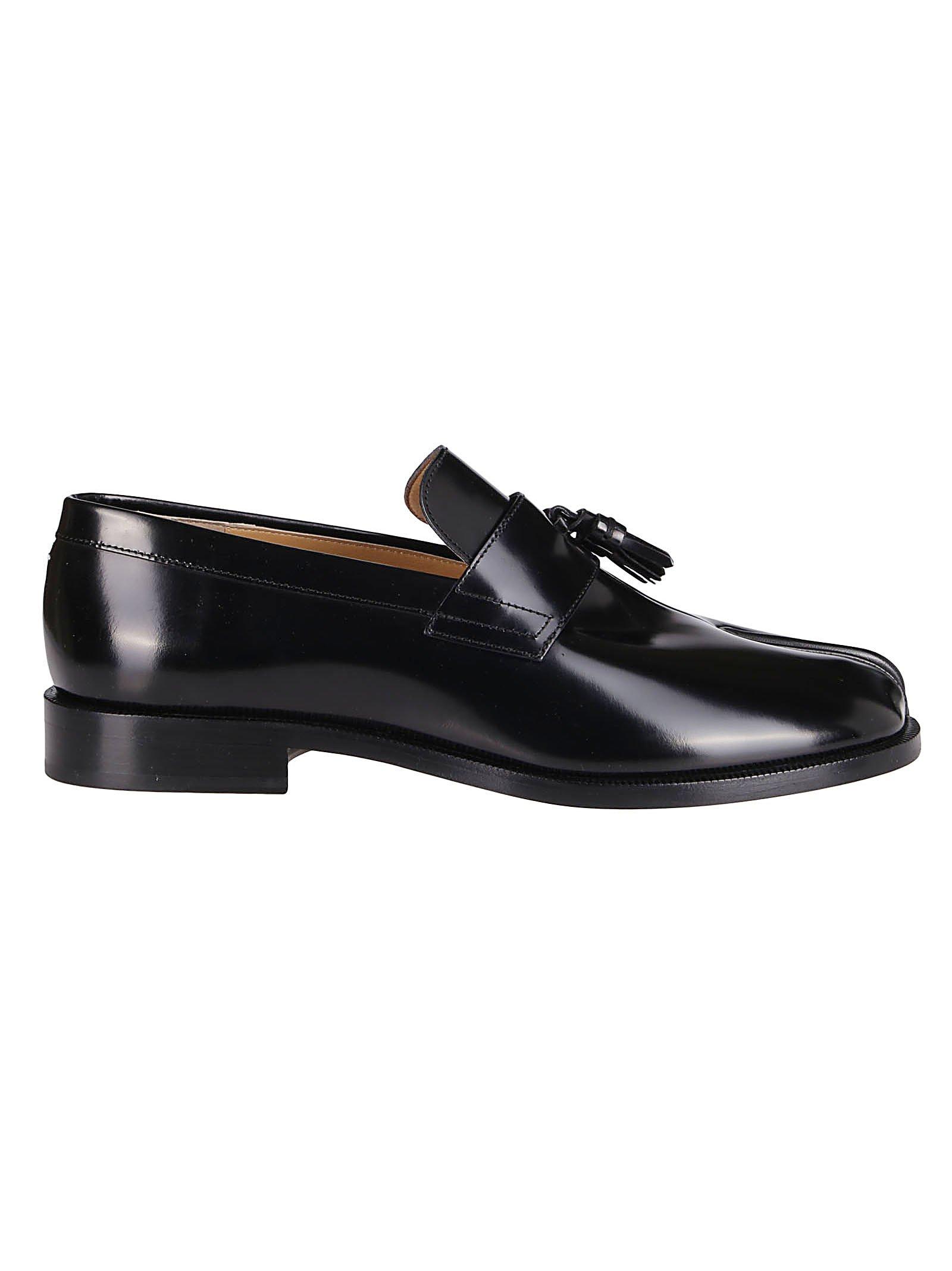 Maison Margiela Tabi Tassel Loafers in Black for Men | Lyst