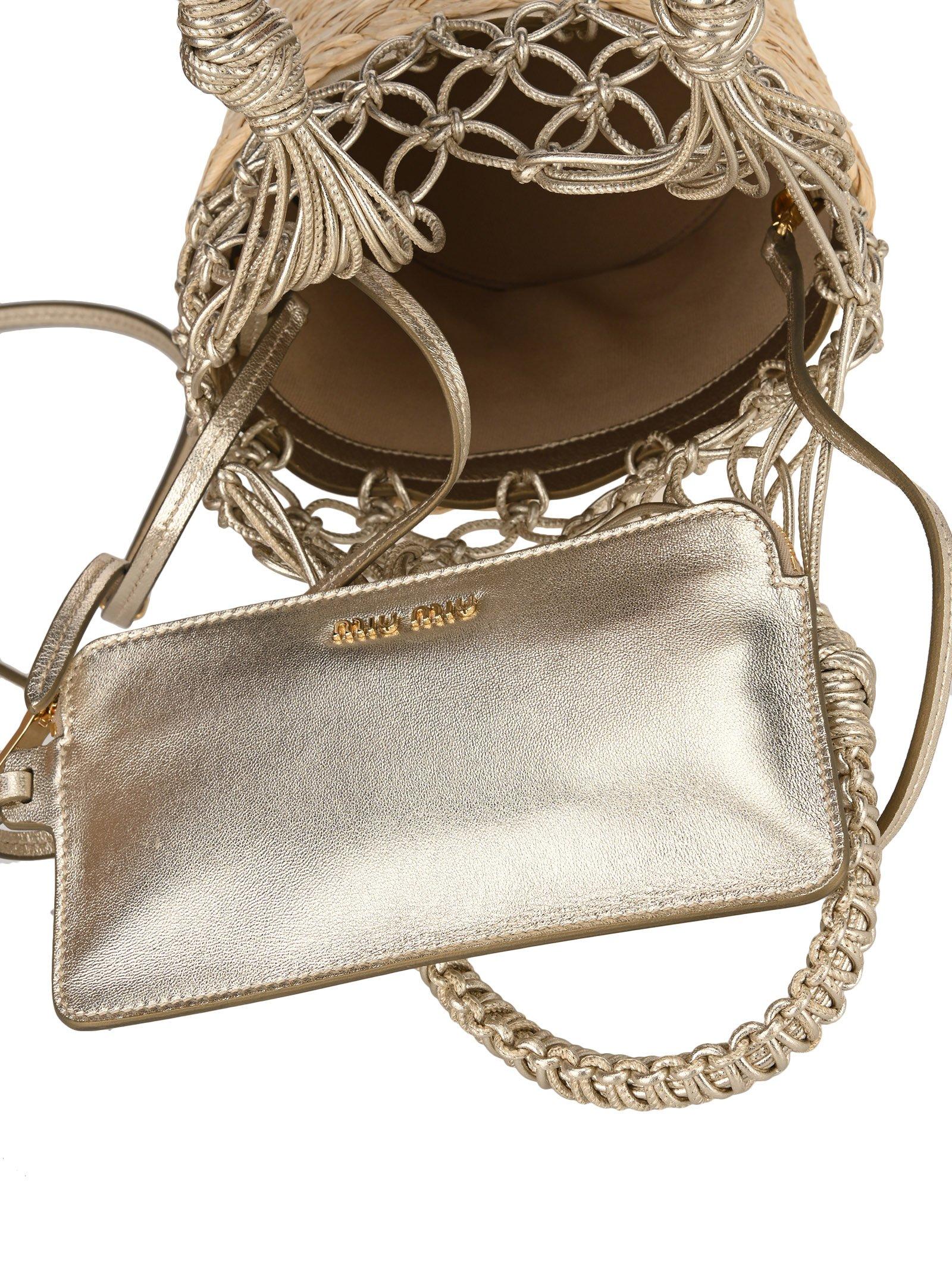 miu miu straw bag