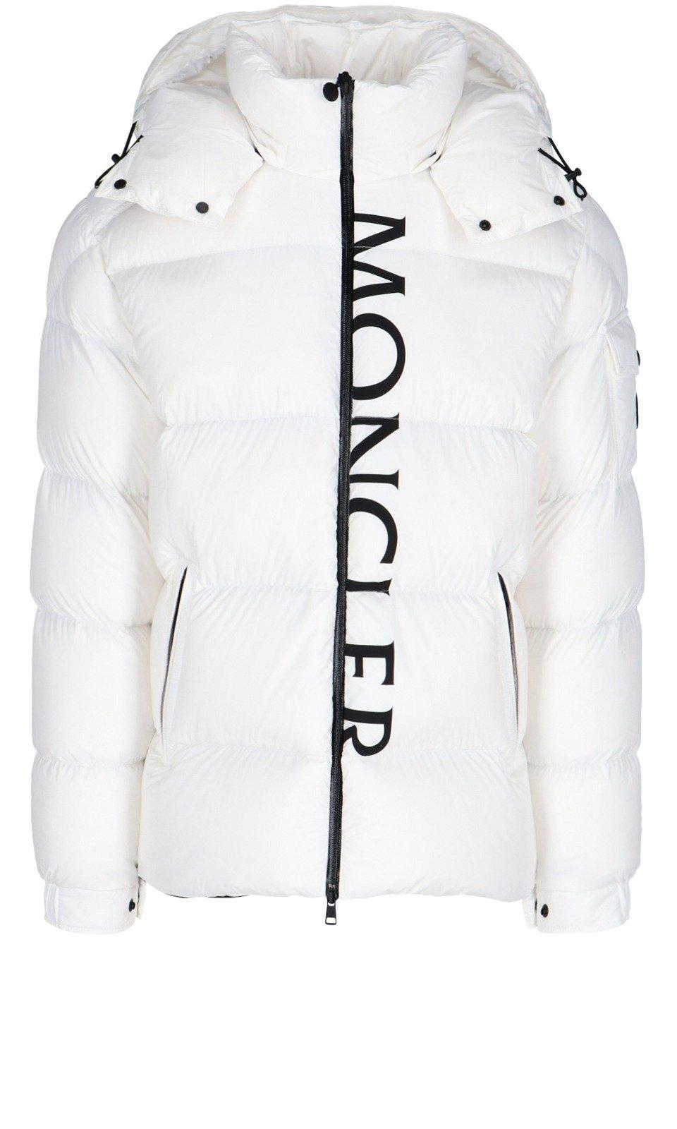 Moncler Padded Maures Jacket in White for Men | Lyst UK