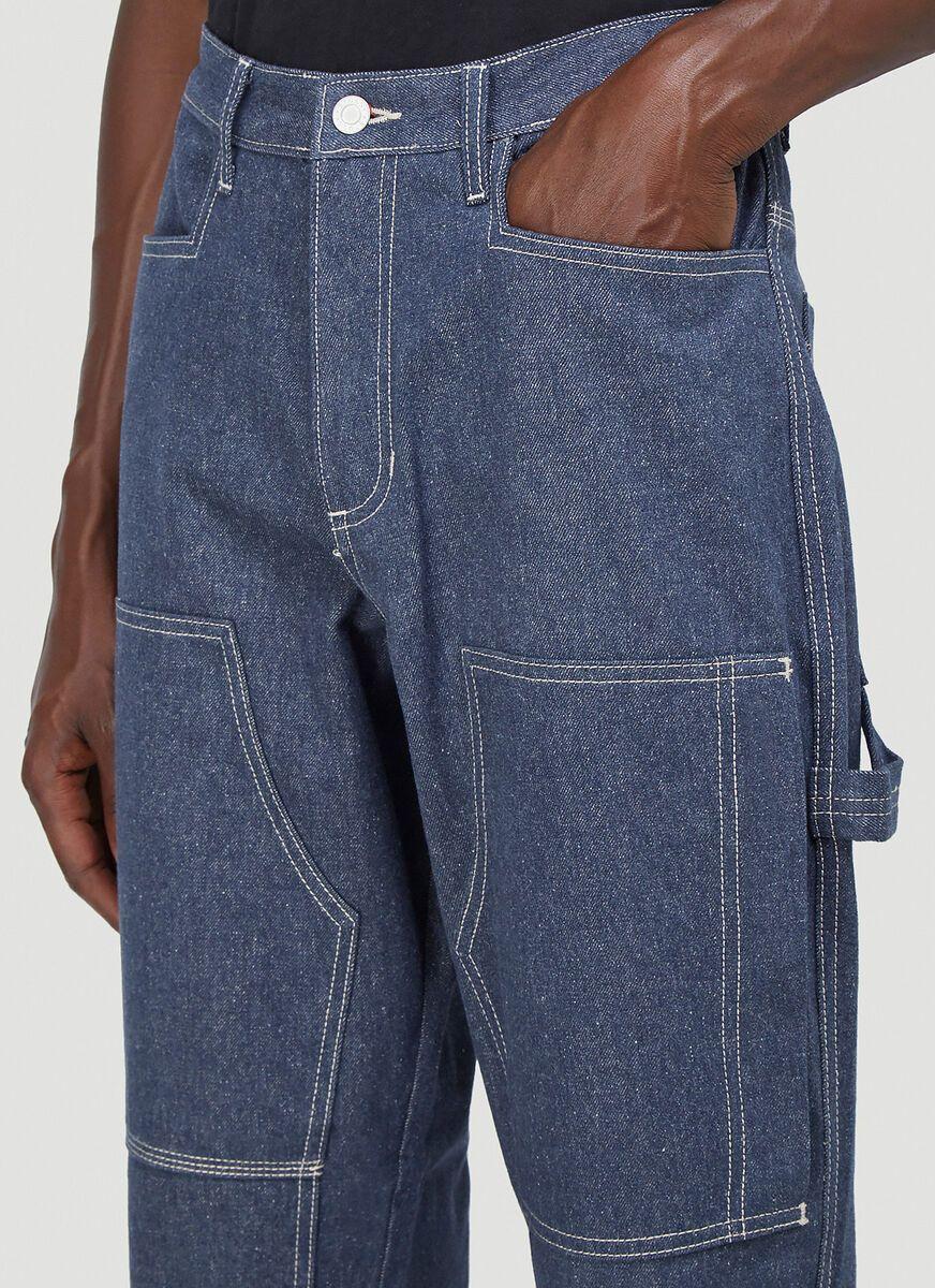 1017 ALYX 9SM Cotton X Stüssy Carpenter Jeans in Blue for Men - Lyst
