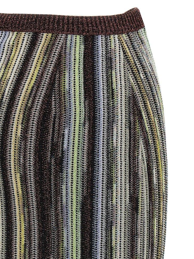 ミニスカート Missoni 'Caperdoni' Skirt Missoni Caperdoni-Motif Mini Skirt in Natural | Lyst