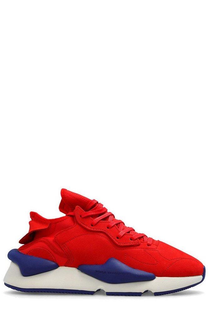 Y-3 'kaiwa' Sneakers in Red for Men | Lyst