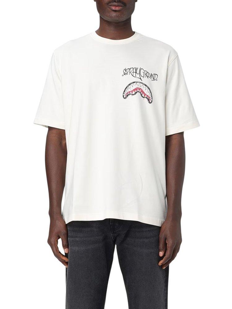 Tシャツ・カットソー SPRAYGROUND Men T-shirt Ivory SP706 AVORIO Sprayground T-shirts for Men | Online Sale up to 60% off | Lyst