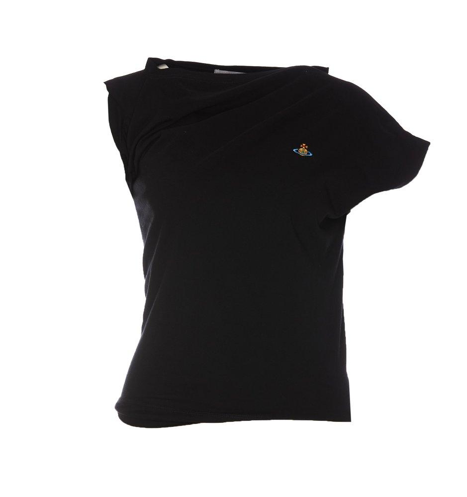 Tシャツ・カットソー Vivienne Westwood ORB Peru Short Sleeve T-Shirt Black 3G0100 Vivienne Westwood Men's' Orb Peru T-Shirt in Black | LN-CC®