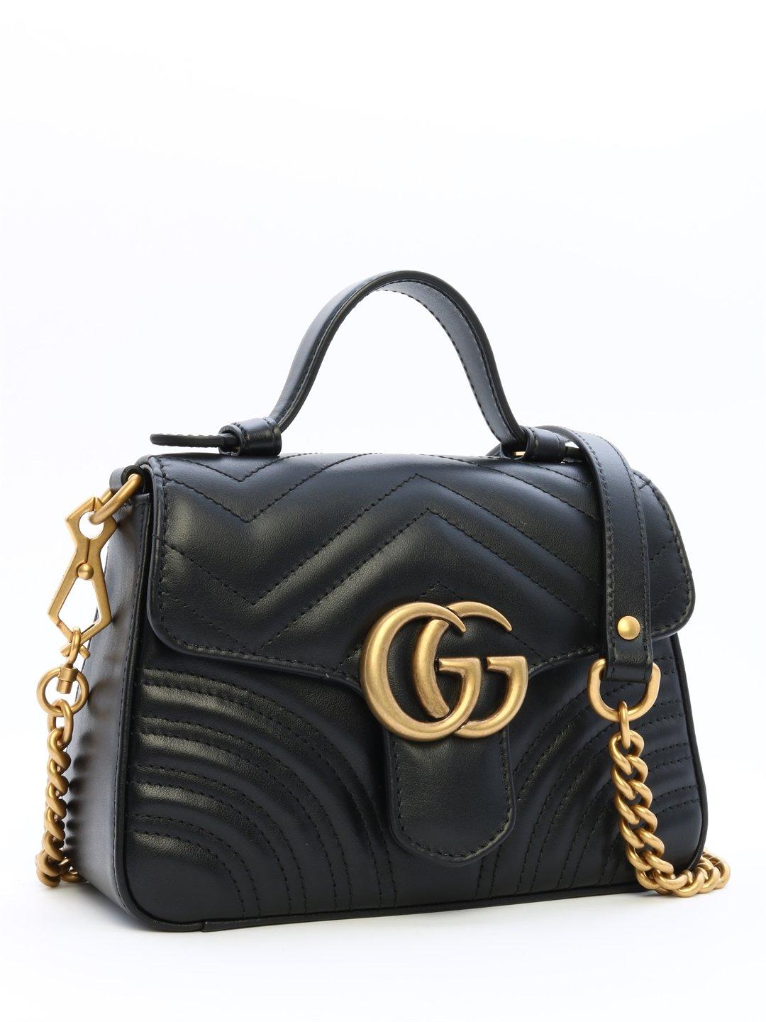 gg marmont top handle