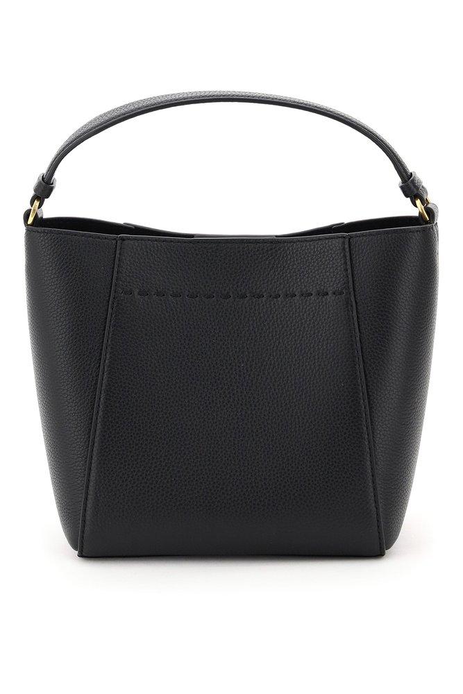Small Mcgraw Leather Bucket Bag