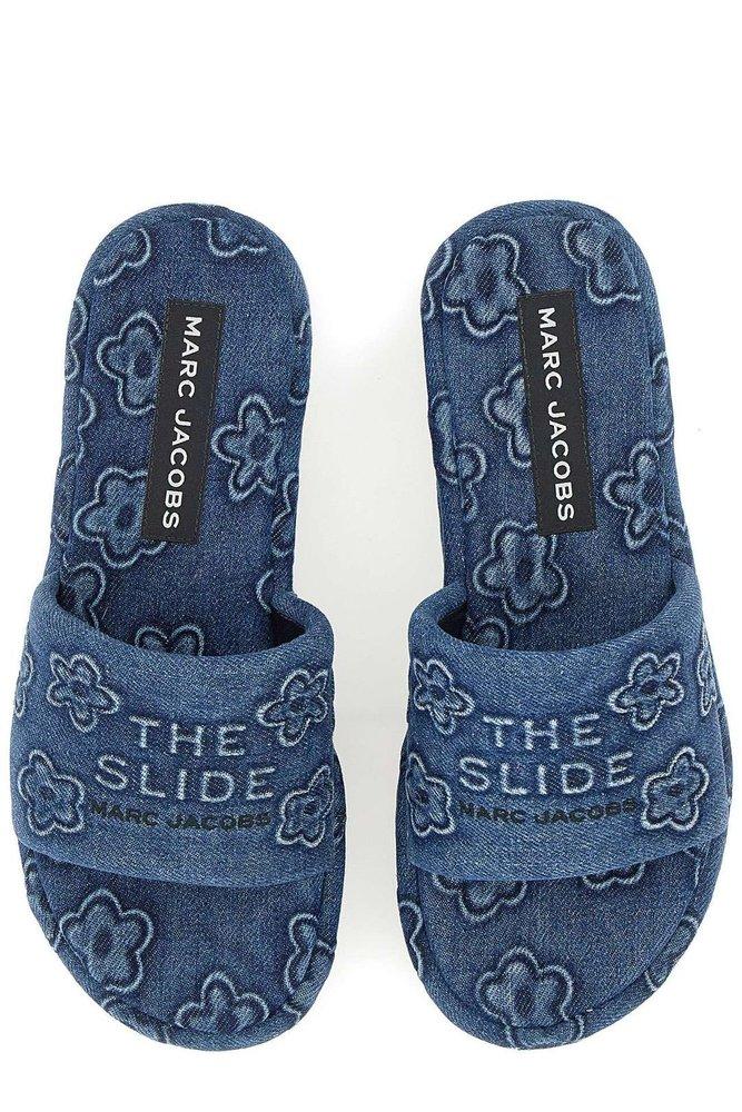 サンダル・ミュール Sandals - Marc Jacobs - Cotton - Blue Marc Jacobs Shoes Leather 6 Sandals Strappy Ankle Strap Blue