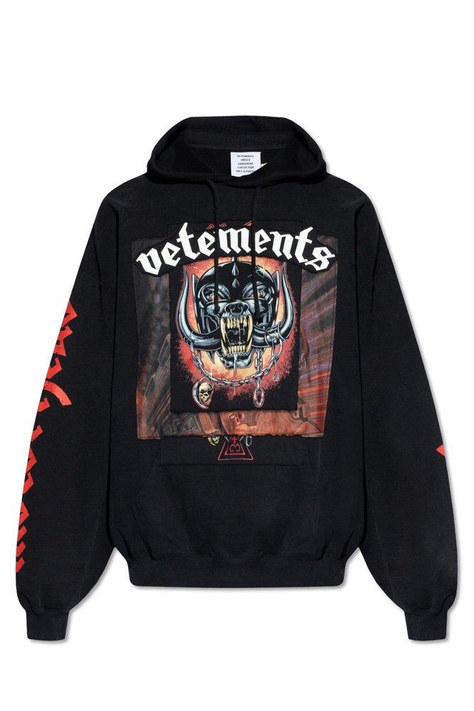 VETEMENTS Oversized Printed Hoodie VETEMENTS Oversized Printed Hoodie