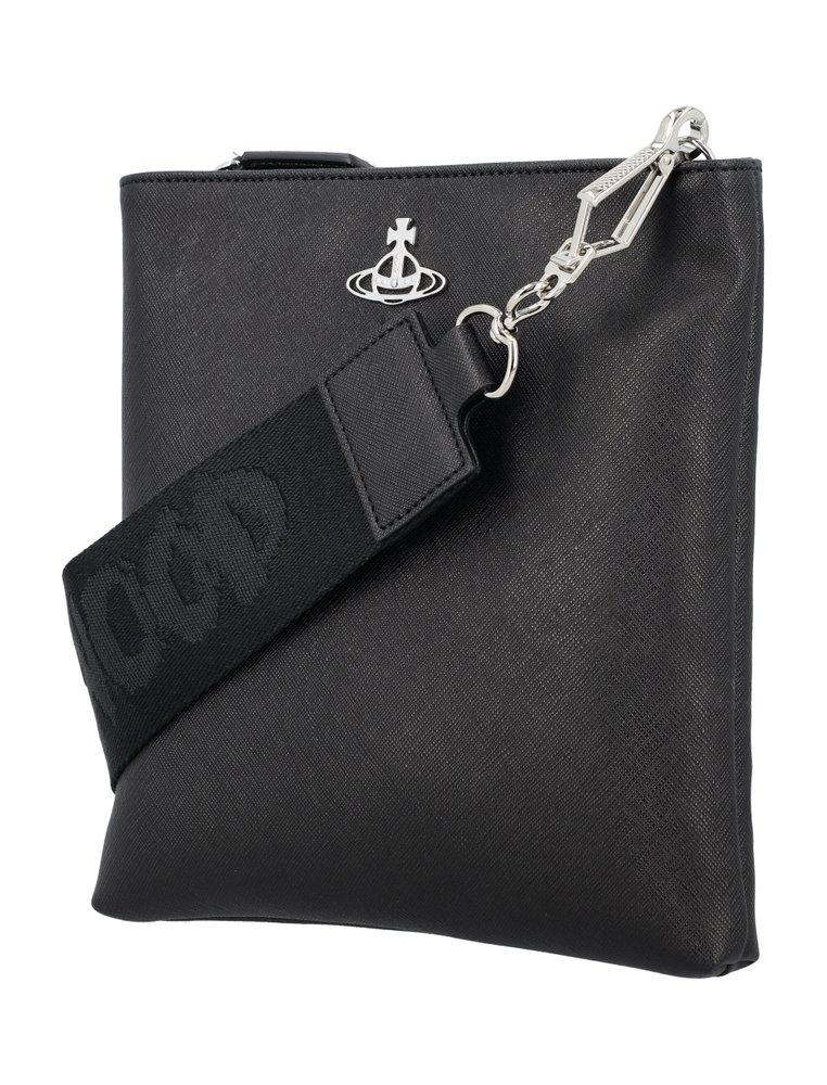Vivienne Westwood Squire Square Crossbody Bag in Black Lyst UK