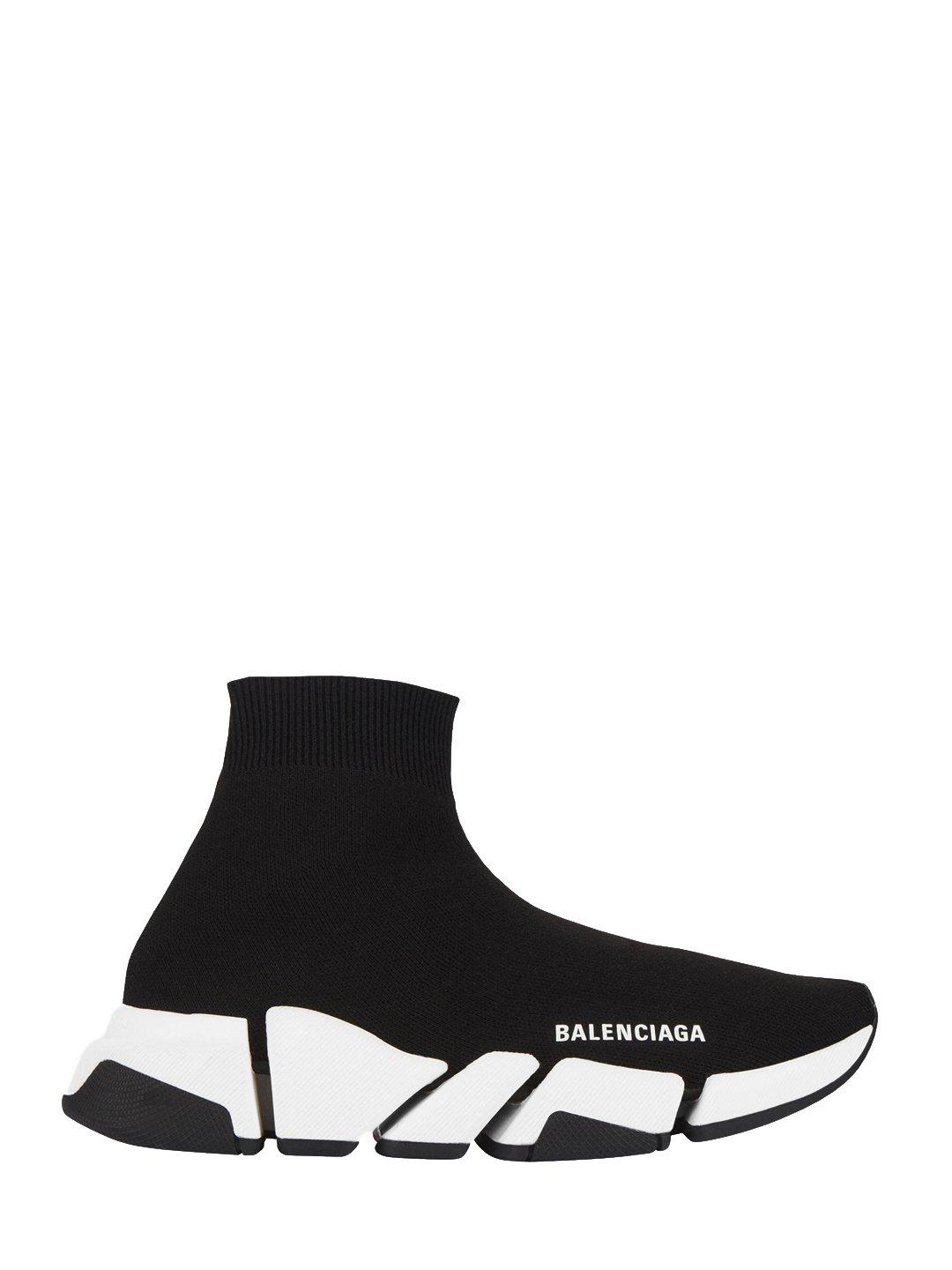 Balenciaga Synthetic Speed 2.0 Sneakers in Black - Lyst
