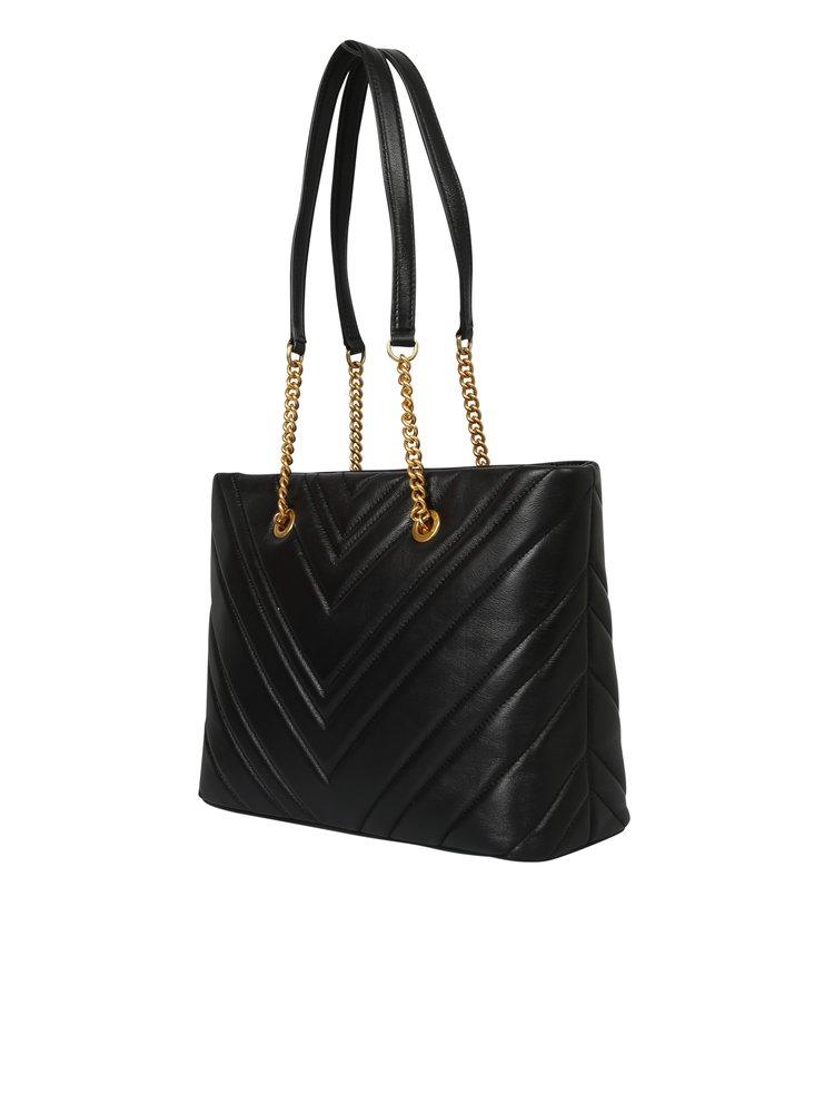Dkny quilted shop tote