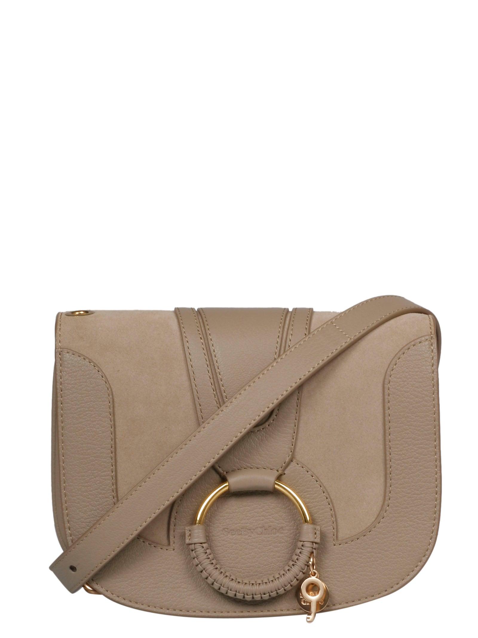 See By Chloé Leather Hana Shoulder Bag in Grey (Gray) - Save 3% - Lyst