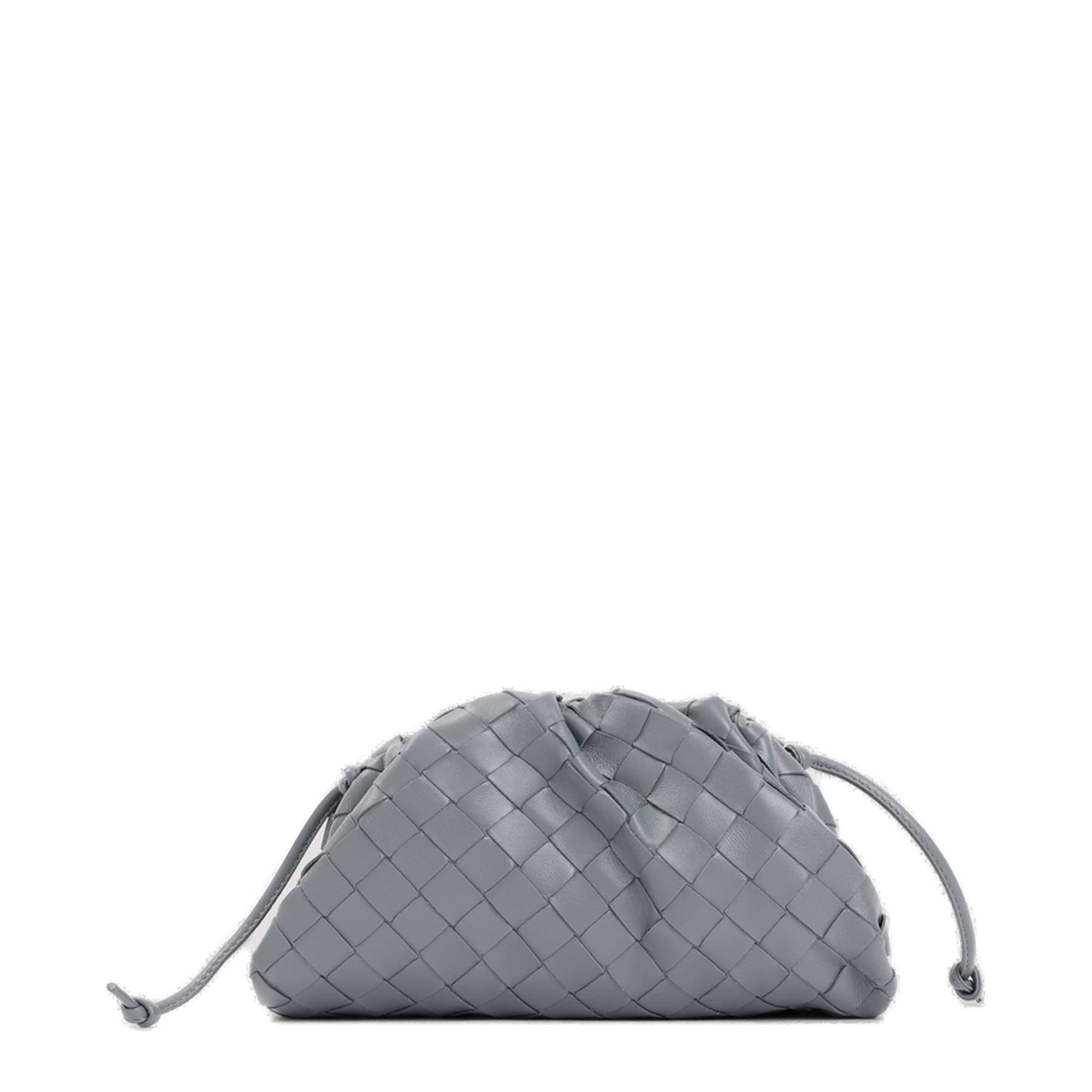 Bottega Veneta The Mini Pouch Bag in Gray