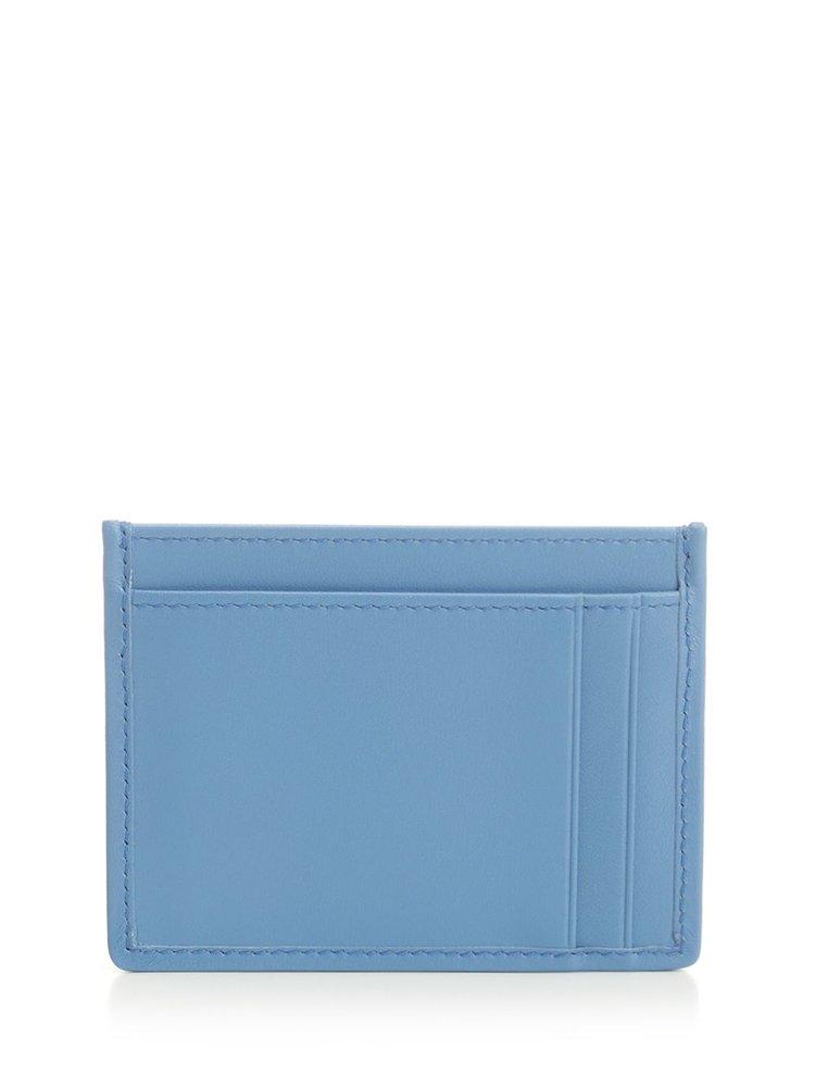 カードケース・名刺入れ MIU MIU LIGHT BLUE LEATHER CARD HOLDER Miu Miu Light Blue Leather Card Holder | italist