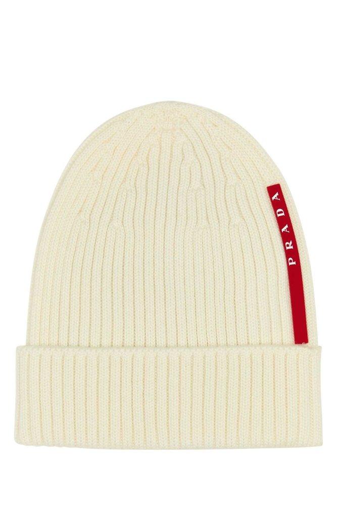 Prada linea rossa beanie hotsell