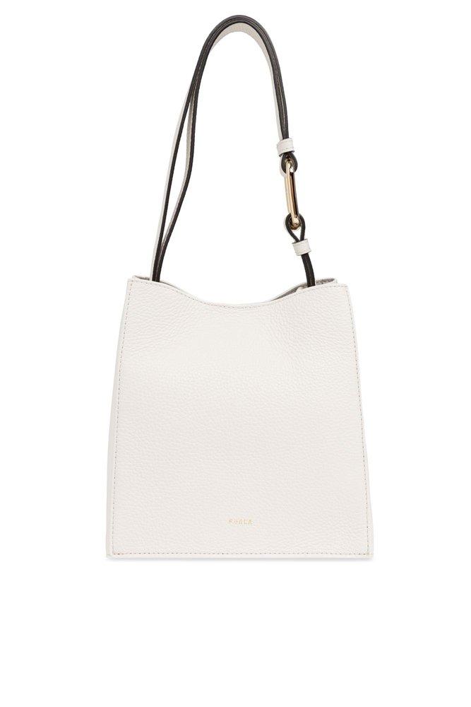 Furla Nuvola Mini Bucket Shoulder Bag in White Lyst UK