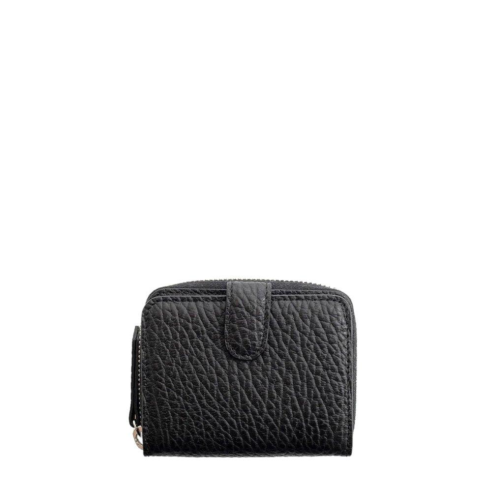 Maison Margiela Four Stitched Zip Around Wallet in Black | Lyst