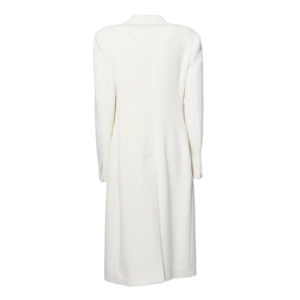 Tagliatore C-Meryl Double-Breasted Coat in White | Lyst