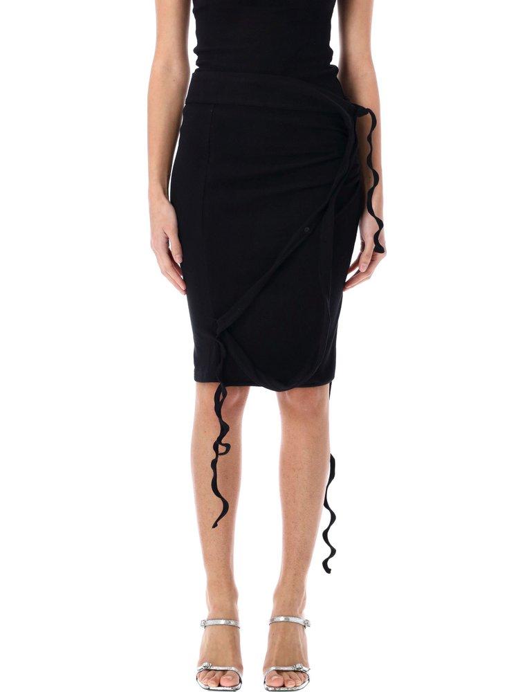 スカート OTTOLINGER SS25 RIB MINI SKIRT (10430010401 BLK) OTTOLINGER オットリンガー SS25 RIB SKIRT / BLK - NUBIAN