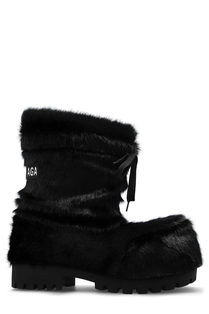 Balenciaga Alasca Low Snow Boots in Black Lyst UK