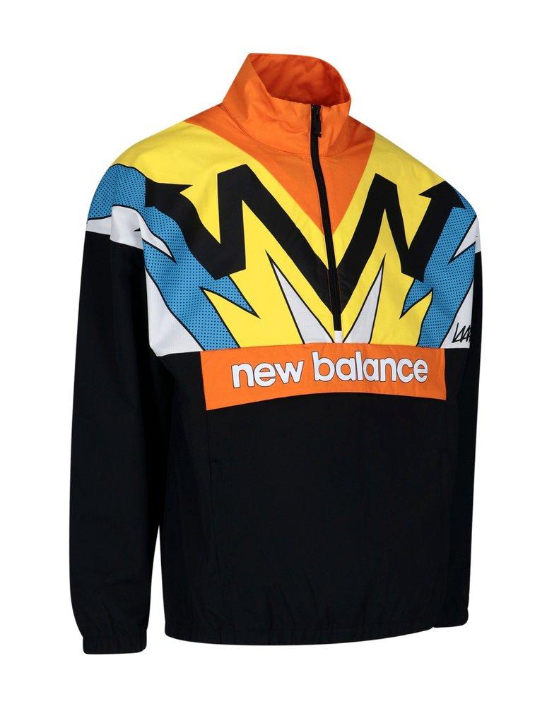 New Balance Nb Hoops Kervin Zip-up Jacket in Black for Men | Lyst