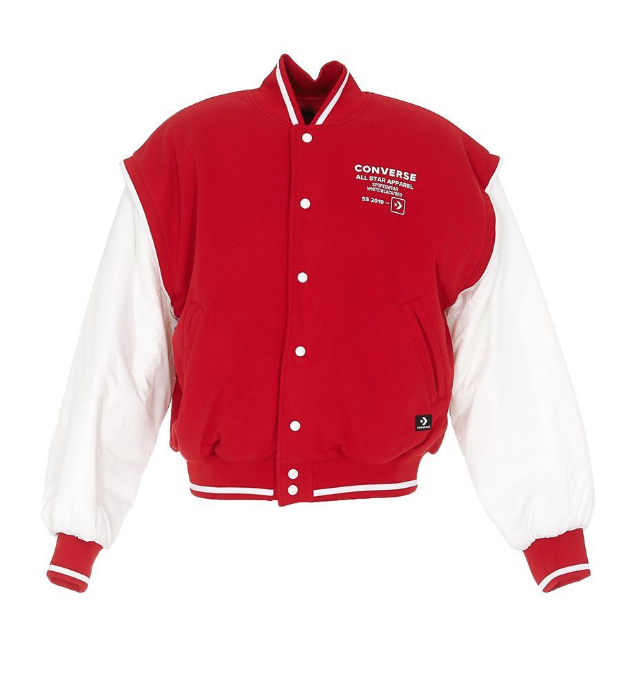 Converse Jackets Bomber in Red for Men | Lyst