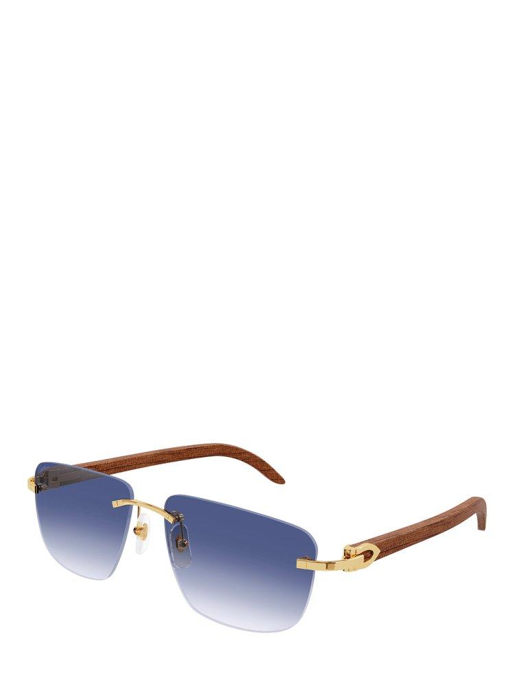 Cartier Eyewear square-frame Sunglasses - Farfetch