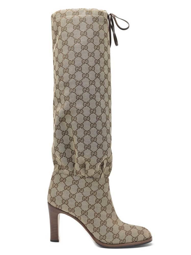 thigh high boots gucci
