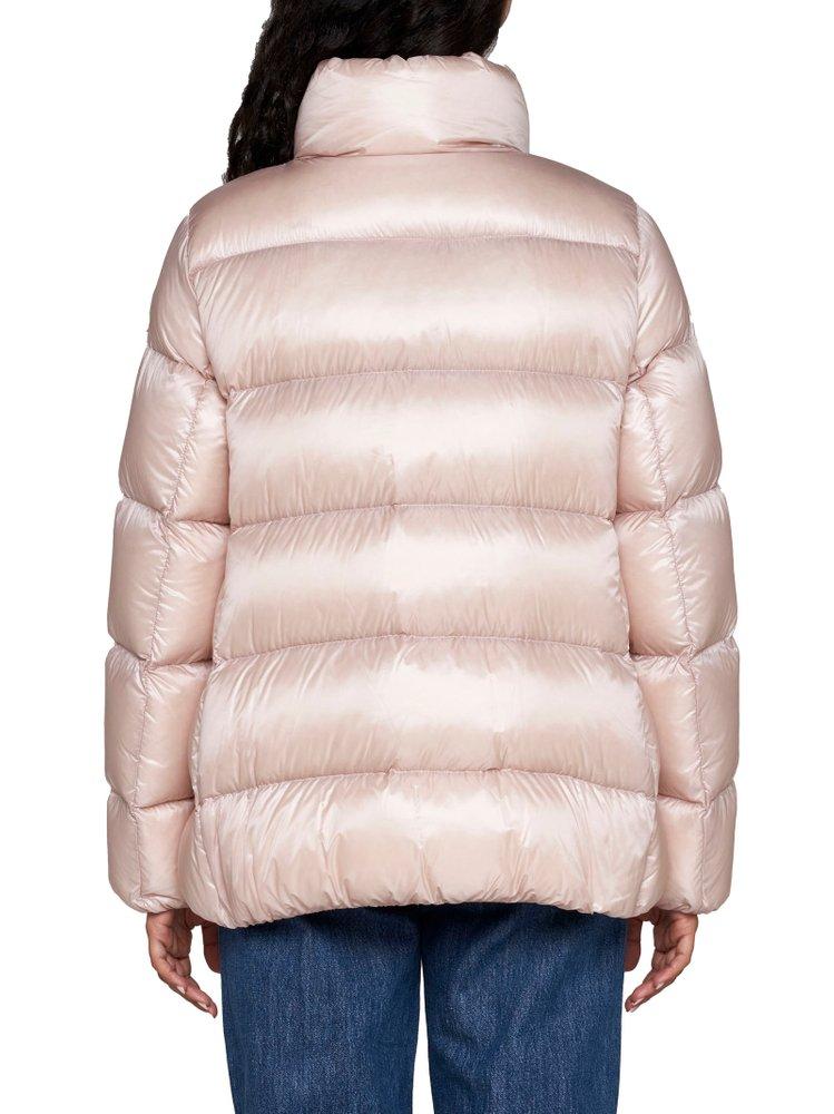 Moncler Cochevis Short Down Jacket in Natural | Lyst