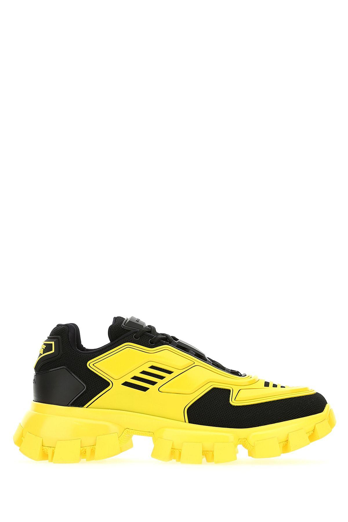 Prada Cloudbust Thunder Sneakers in Yellow for Men | Lyst