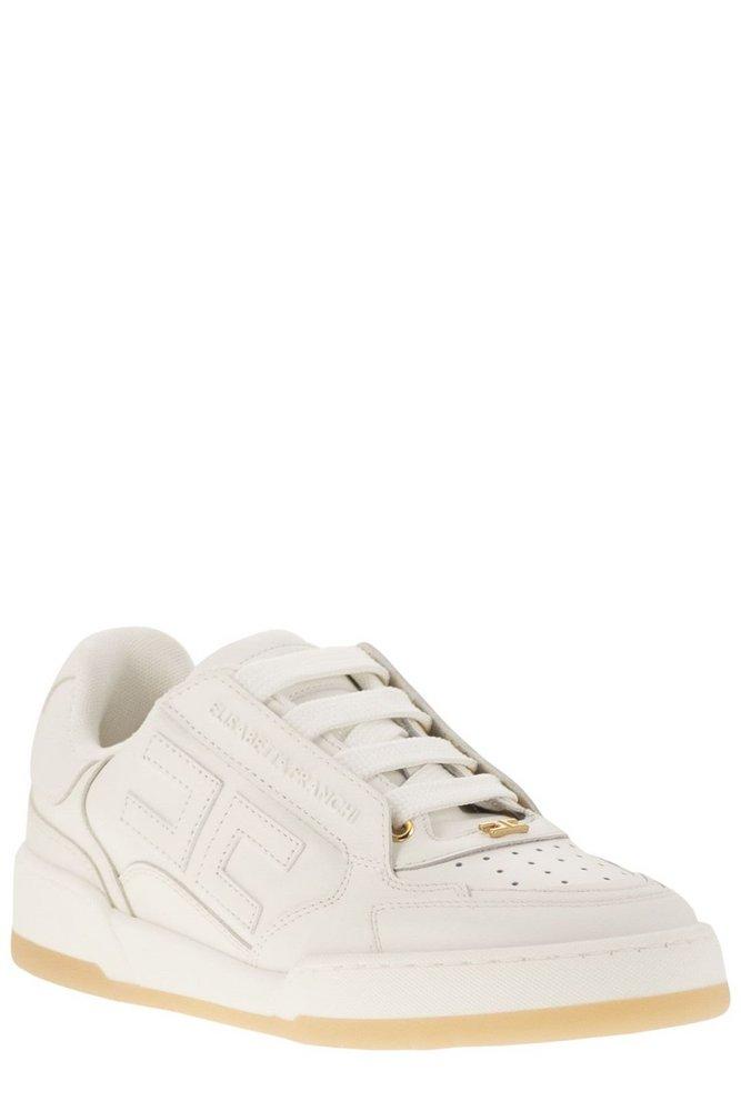 スニーカー ELISABETTA FRANCHI Woman Sneakers White SA50G DK6 ELISABETTA FRANCHI Women's Sneaker SA50G51E2-DK6 Ivory