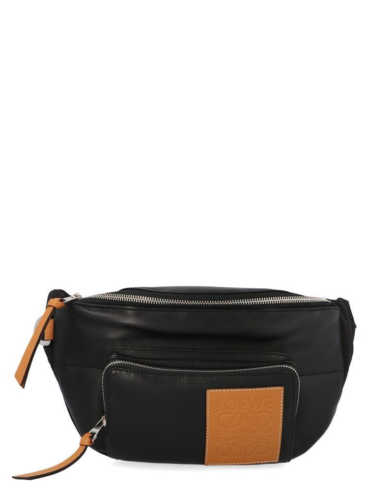 Loewe Black Puffy Bum Bag for Men | Lyst