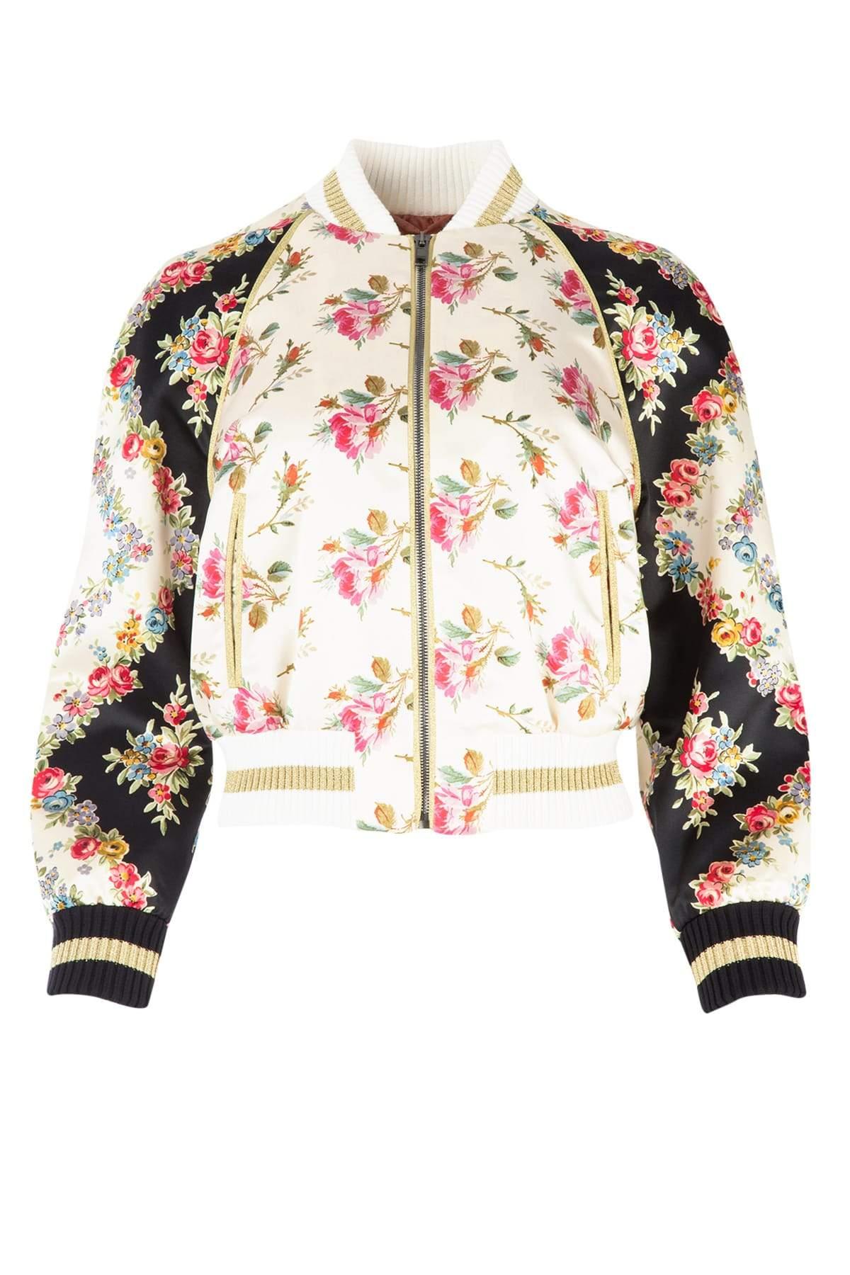gucci floral print jacket