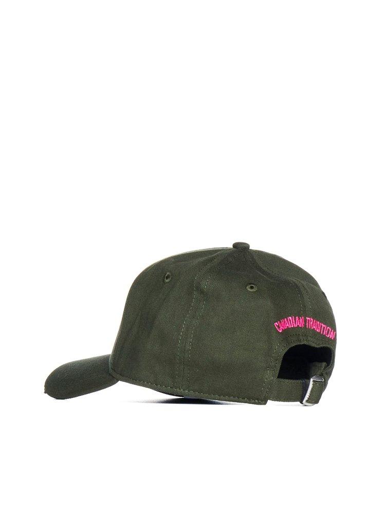DSquared² Cotton Baseball Cap in Military Green - Save 53% Womens Hats DSquared² Hats Green 