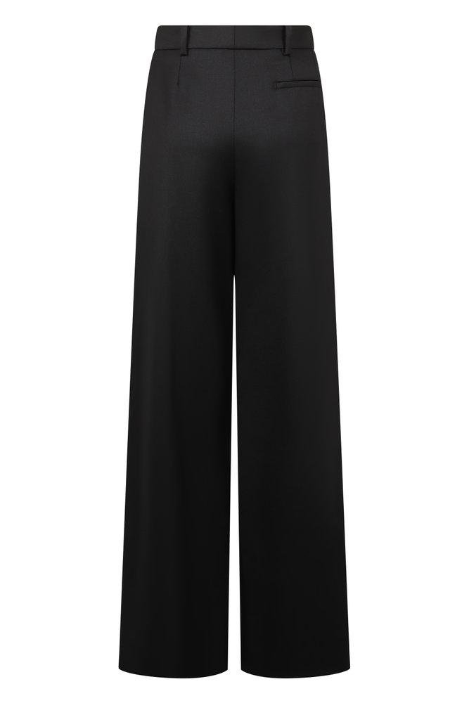 パンツ NINA RICCI WIDE-LEG PANTS WITH PLEAT Nina Ricci Wide-Leg Pants With Pleat Detail | ShopSimon