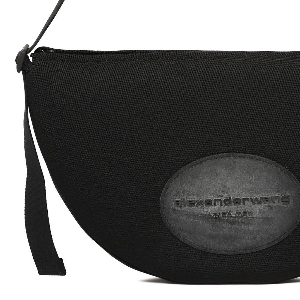ショルダーバッグ・ポシェット ALEXANDER WANG Women Shoulder Bags 20124P02M 014C Black Shop Alexander Wang - Small Ricco Pebbled Leather Shoulder