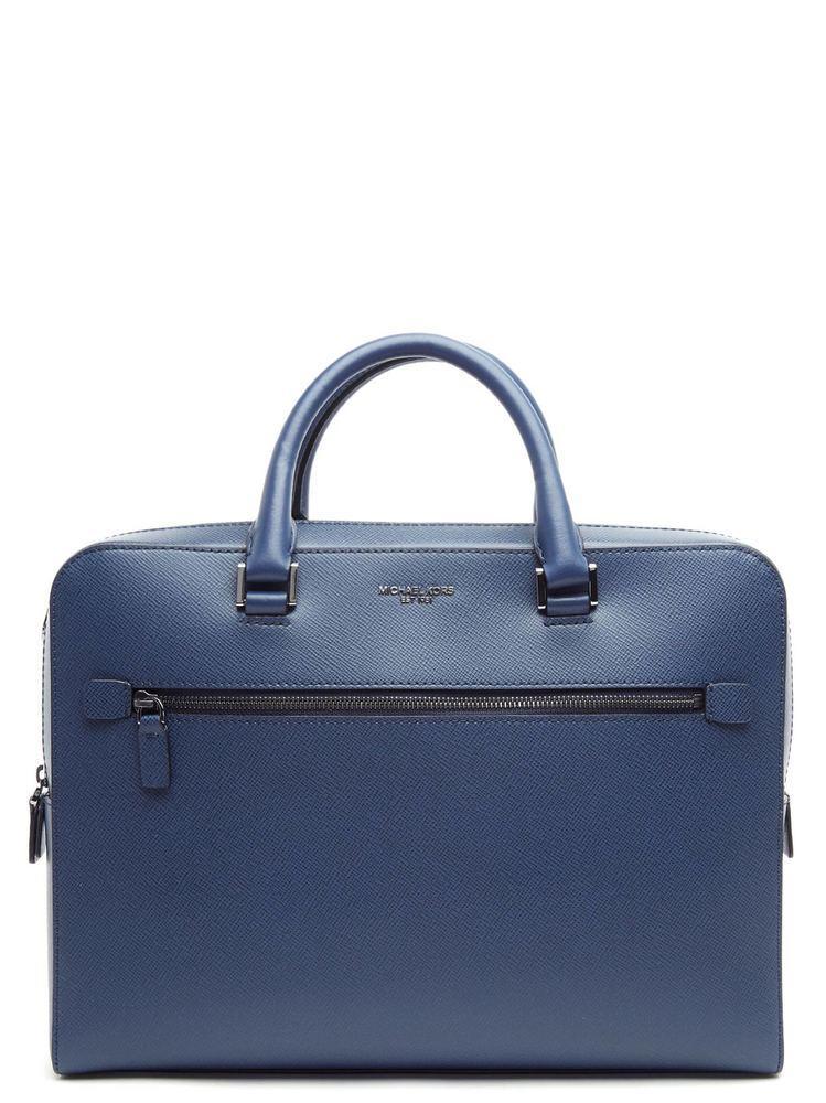 Michael Kors Harrison Laptop Bag in Blue for Men Lyst