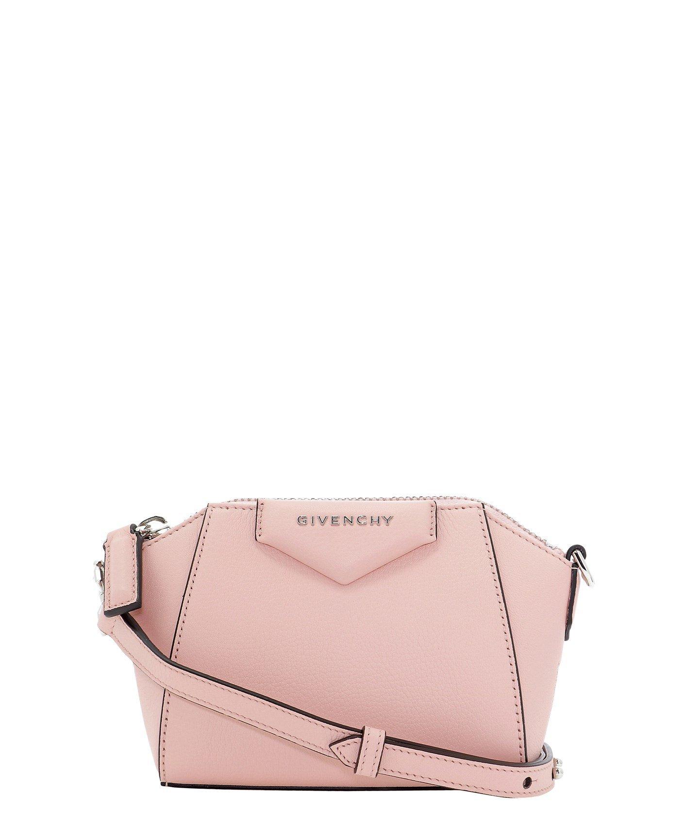 Givenchy Leather Antigona Nano Crossbody Bag in Pink Lyst