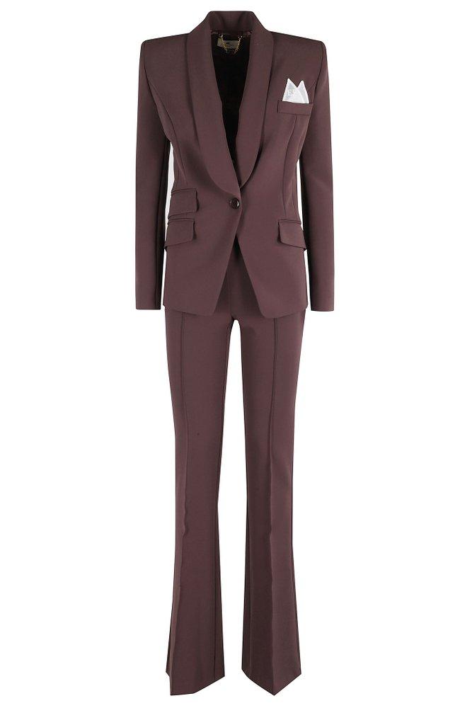 【25SS】 ELISABETTA FRANCHI ダブルブレストクレープスーツ 2色 Elisabetta Franchi Suits for Women | Online Sale up to 59