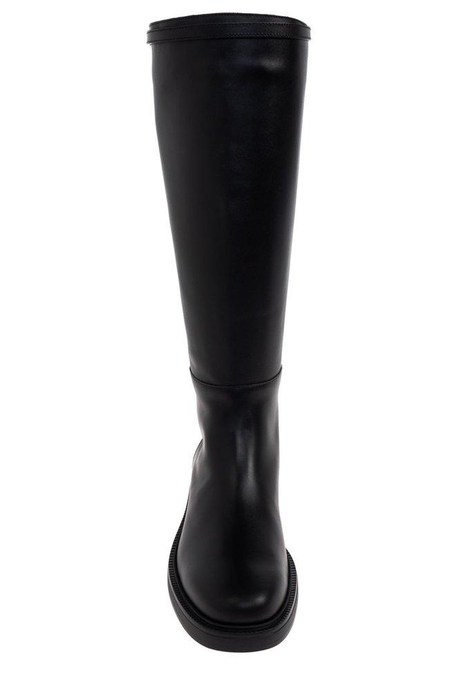 【関税＆送料込み】Tod'S T-Buckle Leather Knee-High Boots S Tod's Gomma 60 leather knee-high boots Tod's
