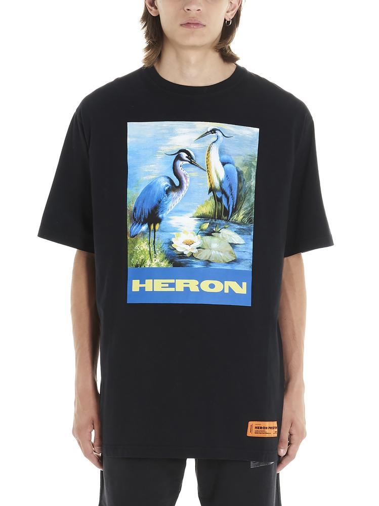 heron preston logo t shirt