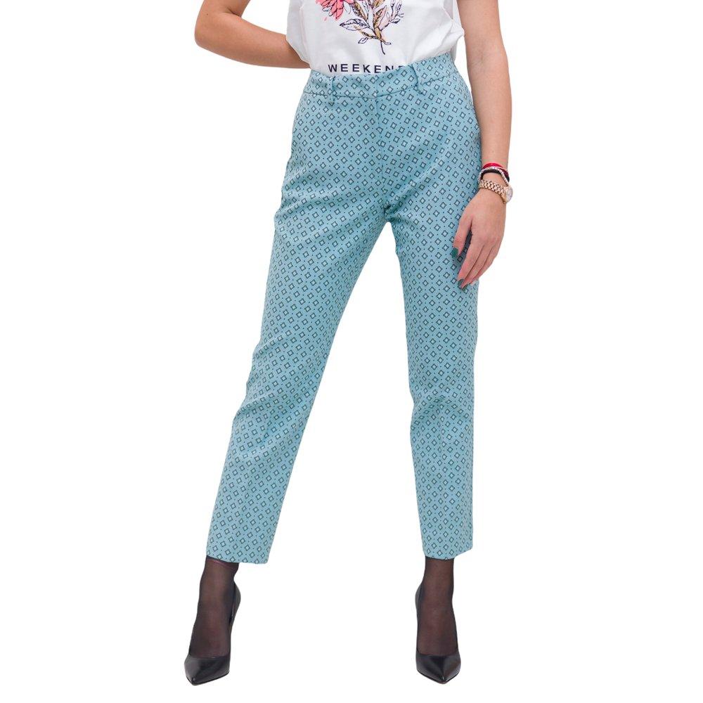 Peserico Patterned Cropped Trousers  Farfetch