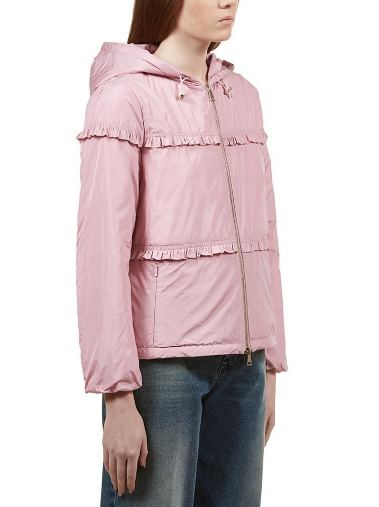 Moncler Synthetic Prague Zipped Jacket in Pink | Lyst