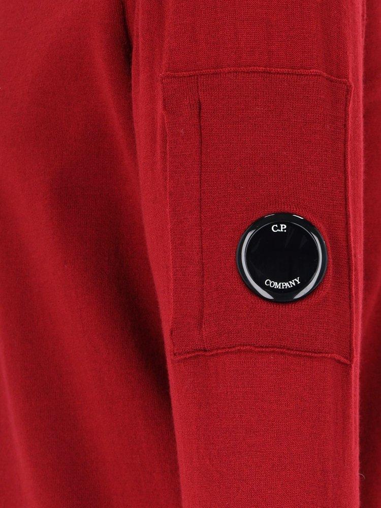 Cp company hotsell sweatshirt red